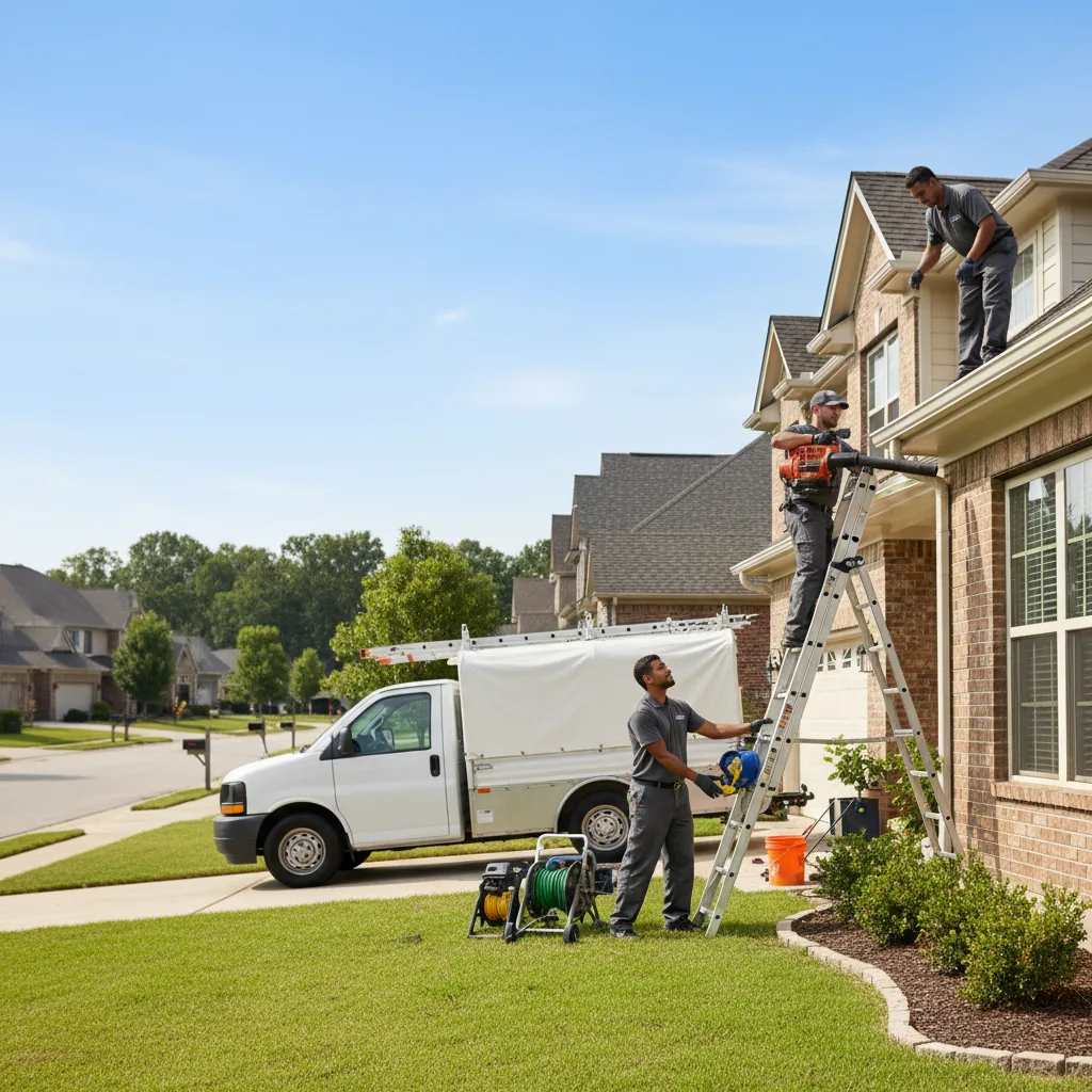 Home Gutter Service in Box Springs, GA near me